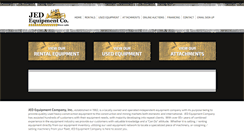 Desktop Screenshot of jedequipment.com